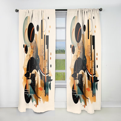 Donatella - rideau en velours moderne - obscurcissement de la pièce - noir et doré