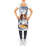 No Pattern Bib Apron