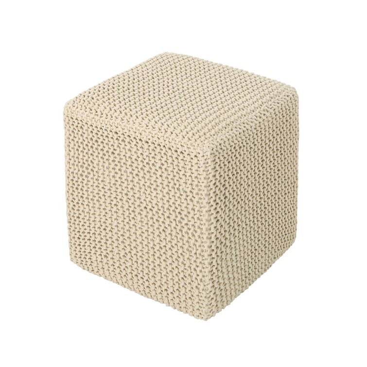 Stuffed pouf cube Square ottoman Handmade living room ottoman - Shop  Rufiki-Masters Other Furniture - Pinkoi