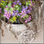 Panier à fleurs mural Rustic