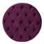 Conception de repose-pieds rond capitonné de type cocktail polyvalent, durable et stylisé de 29,5 po de largeur pour un confort moelleux Koehn-22804203