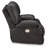 Gweneva Faux Leather and Top Grain Leather Power Recliner
