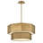 Facet Seven-Light Convertible Hexagonal Two-Tier Chandelier-94487039-94487038