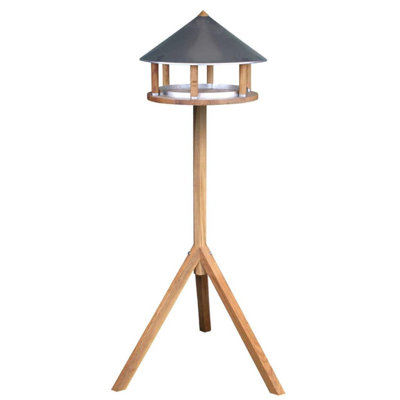 Esschert Design Bird Table Triangular Zinc Roof