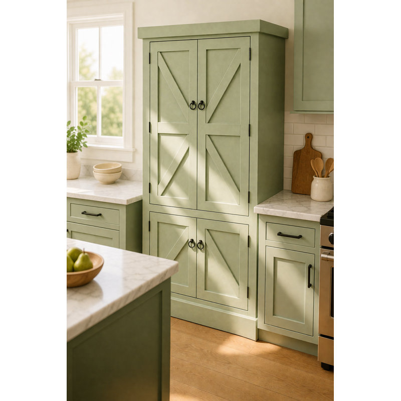 Garde-manger 75 po Blissfield, Vert