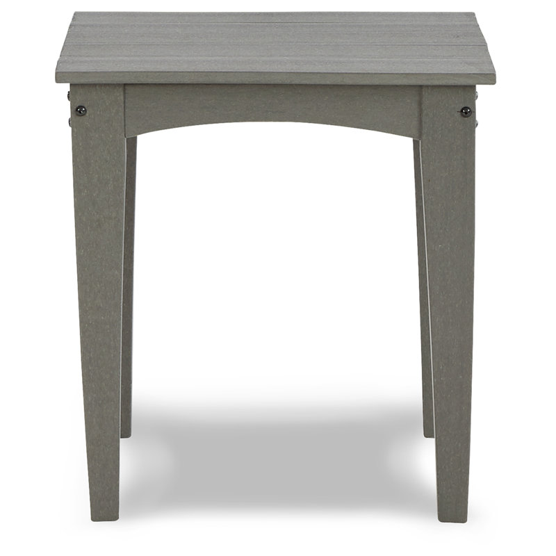 Table d'appoint carrée d'extérieur L 21,5 po x l 21,38 po