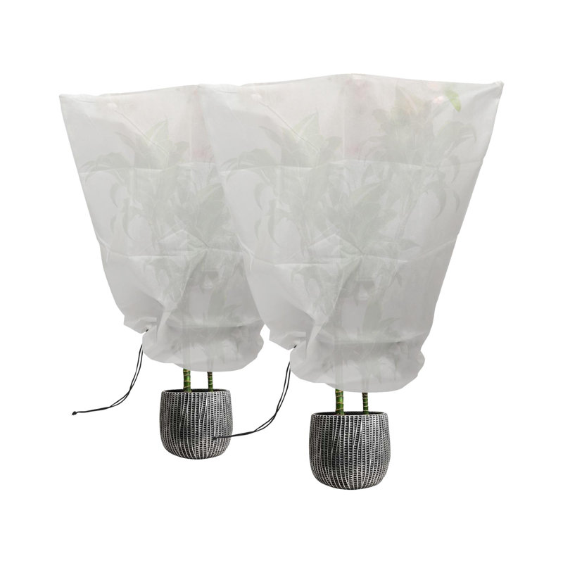 Plant Fleece Frost Protection Covers , 100cm H x 80cm W x 80cm D