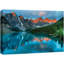 «Tranquil Mountain Lake», art sur toile-101091089-101091092