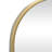 Nuvelle Artdeco Themed Gold Metal Wall Mirror