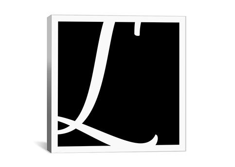 Art textuel sur toile, H 37 po x l 37 po x P 1,5 po, L