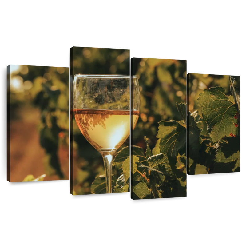 Vineyard White Wine, 48" H x 75" W