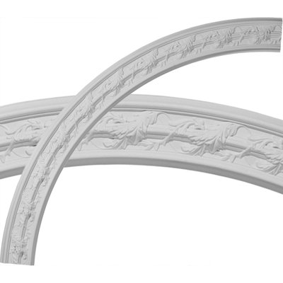 66 3/4"OD x 58"ID x 4 3/8"W x 1"P Southampton Acanthus Leaf Ceiling Ring Kit