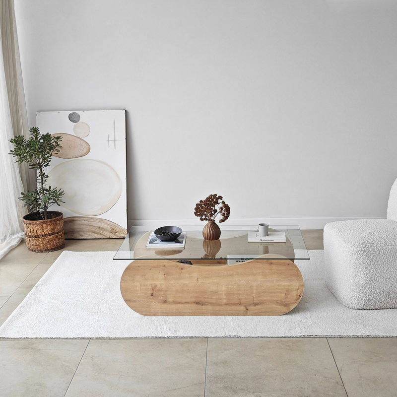 Table basse, Chêne saphir