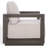 Berns Aluminum Outdoor Lounge Chair