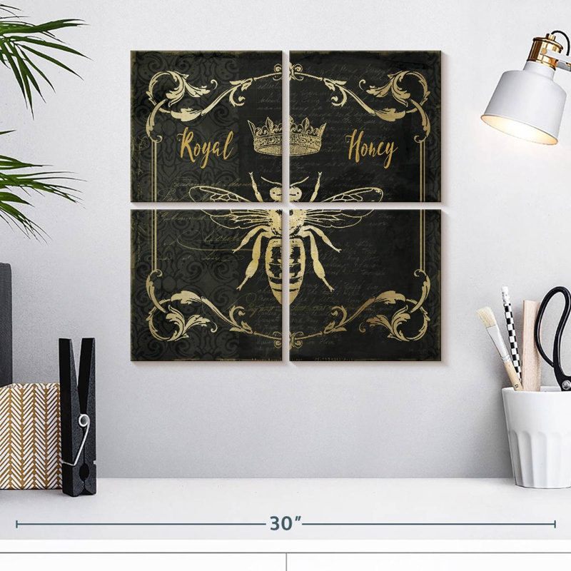 Abeille royale Brampt I, H 18 po x l 18 po