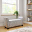 Kristian Velvet Upholstered Storage Bench-1246419959