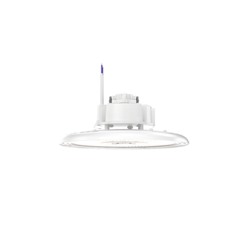 REBL LED High Bay Ceiling Light, 12K-18K lumens, 35/40/50K Switchable White, 277 Volts, 12.2" H x 4.81" W x 12.2" D