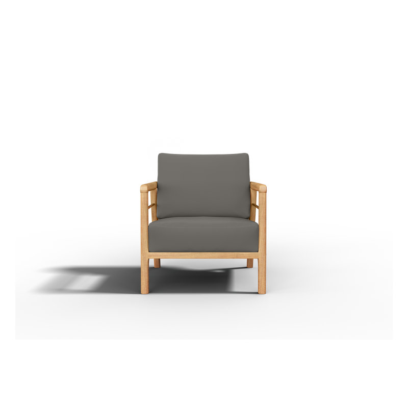 Daniele 5 - Person Outdoor Seating Group with Cushions, Gray