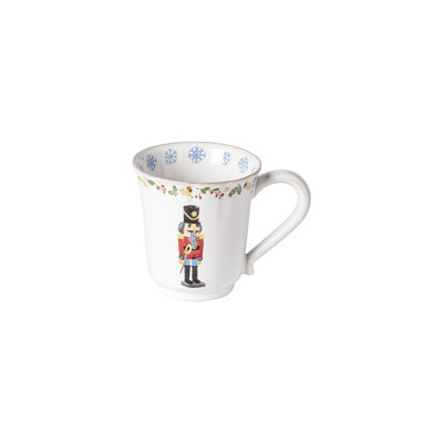 Costa Nova Mug - Nutcracker In Black,white,red