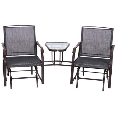 Cheryl 2 - Person Patio Dining Set with Square Table