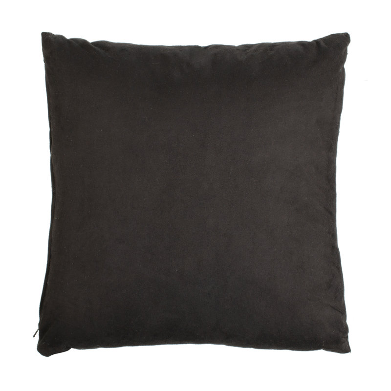 Sonoma Black and Silver Metallic Cowhide 20" Pillow