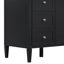 Meuble-lavabo de salle de bain de 122 cm (48 po) avec lavabo, meuble-lavabo autoportant en MDF avec 6 tiroirs et 2 portes, ensemble meuble-lavabo avec lavabo en composite, charnières à fermeture douce et poignées en métal argenté-1783103178