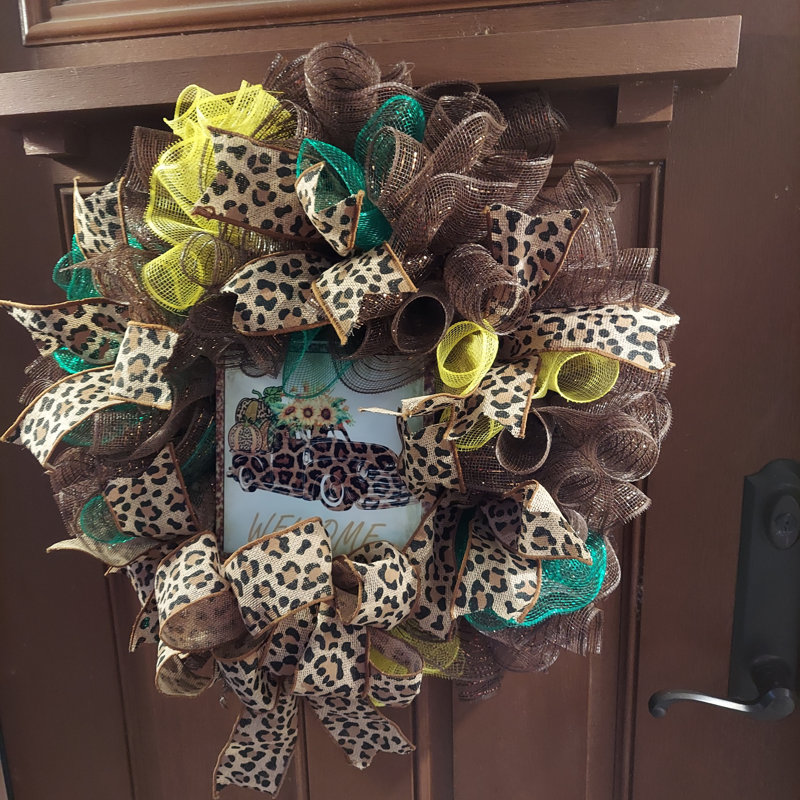 Couronne en maille 22 po Fall Collection