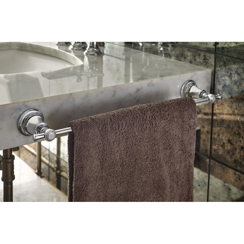 Rook® 18" Wall Mounted Towel Bar, Chrome