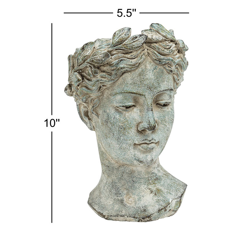 Pot à fleurs Evins, H 10 po x l 5,5 po x P 5,5 po