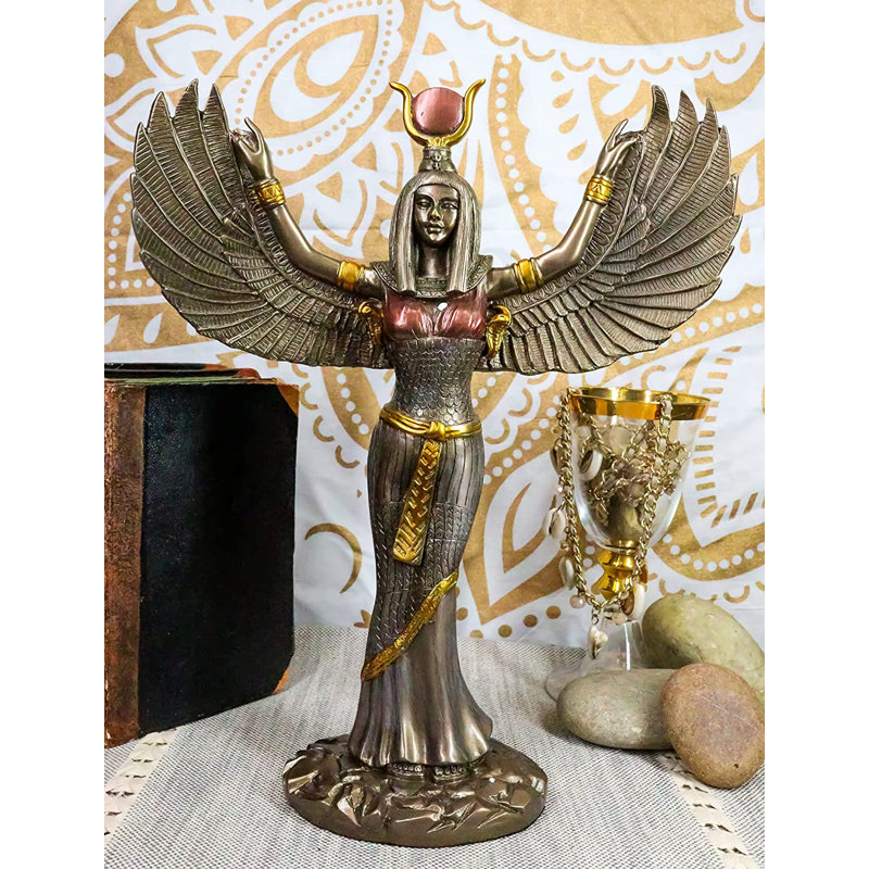 Figurine Hazeley, déesse égyptienne, Isis Ra