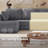 Boneless Oversized Modular Sectional Sofa, 3-piece Foam Couch With Flexible Layout, No Assembly Required-1411147038