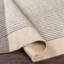 Tapis rayé en laine brun clair / gris anthracite / gris Tina-1958875939