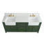 Meuble-lavabo double 72 po Aisa-405892922