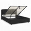 Lit plateforme avec rangement et tête de lit hydraulique-1713772162-1713772163