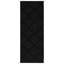 Tapis noir en polypropylène touffeté à motif géométrique Nasturtium-245937337