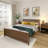  Rosenthal Solid Wood Slat Bed-1322242133-1314693154