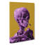 Purple Skull Of A Skeleton With Cigarette by Vincent Van Gogh - Wrapped Canvas-61883006