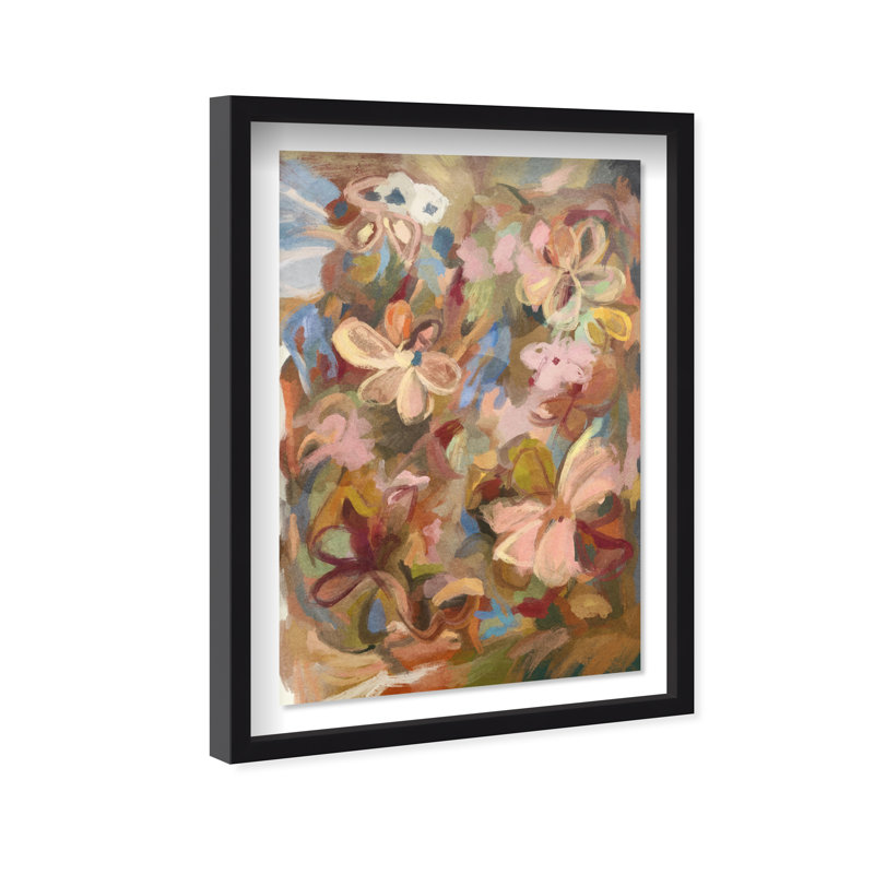 Moving Eden II Print by Oliver Gal, 25.5"H x 17.5"W, Black Shadowbox