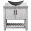 Meuble-lavabo avec comptoir en quartz moka, miroir et lavabo-1148865920-1148865924