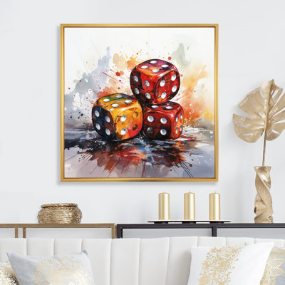 «Casino Royale Dice IV» sur toile