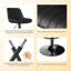 Tabouret de bar pivotant à hauteur réglable Moniq-2107942075-2137998476