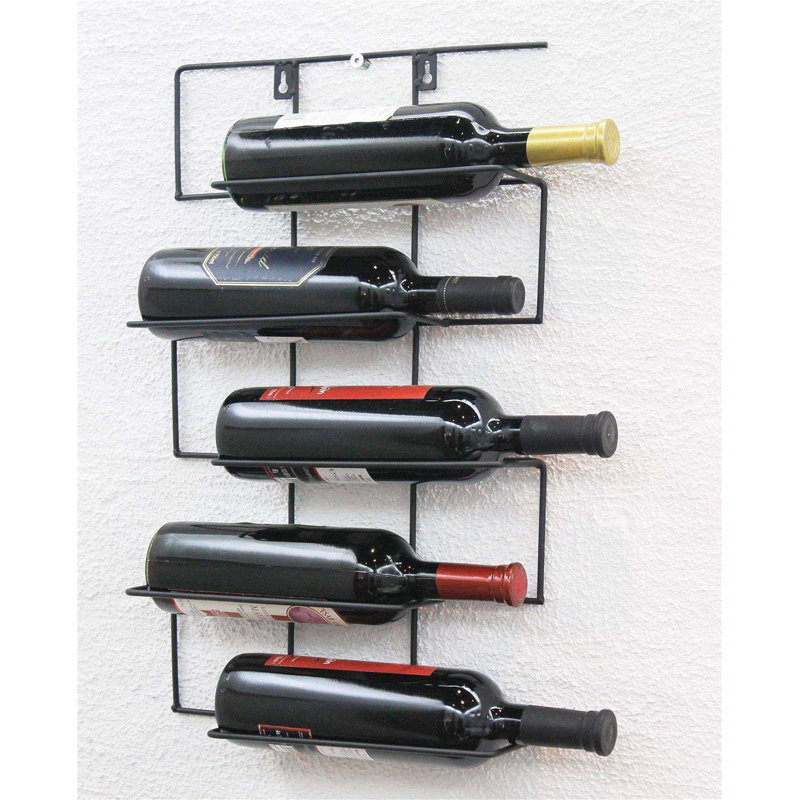 Beppo Wine Bottle Rack Black