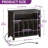Braeson 31.6'' H Media Shelves Cabinet with LED Lights & Power Outlets-1834351311
