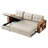 Versatile Upholstered Sectional Sofa With Storage And Convertible Design For Ultimate Comfort And Functionality-794865581