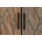 60 Inches Modern Farmhouse Accent Cabinet With 4 Doors And Adjustable Shelf For Versatile Storage And Stylish Home Decor-847075973