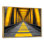 Art mural jaune et noir avec pont symphonique II - Ponts