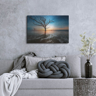 Mur en métal Highland Dunes «Resilient» par Rick Berk