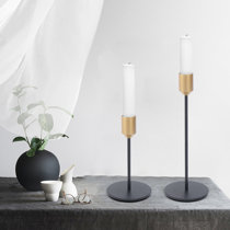 Buy Short Wood Taper Candle Holder Set Minimalist Modern Candlestick  Shabbat Online in India 