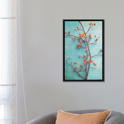 Reproduction de photo sur toile tendue, "elle a raccroché les rêves sur les branches"