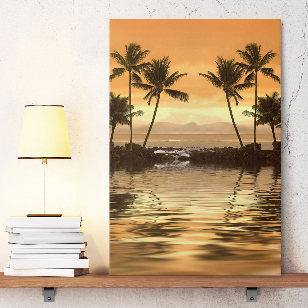 Leinwandbild Caribbean Sunset I